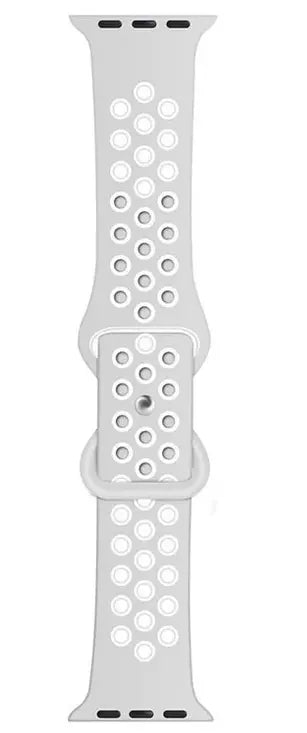 For Apple Watch strap Sports TPU Grey 38/40/41/42/44/45 mm Sunday's Creative