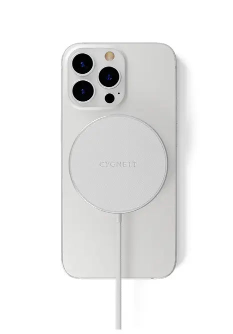 Cygnett 15W MagSafe Wireless Charging Cable MFI - White 2M Sunday's Creative