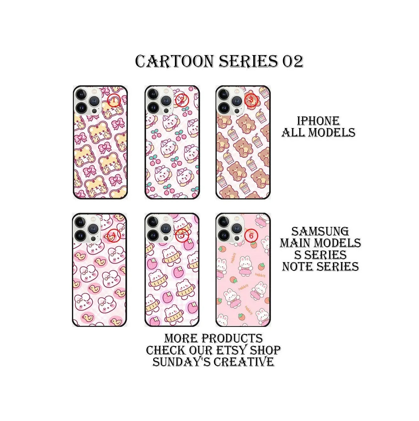 Designed phone cases cartoon series 02 Designed phone cases cartoon series 02