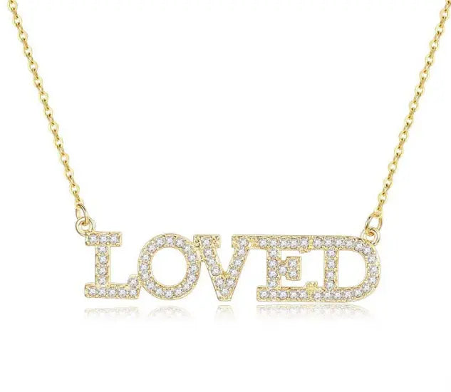 Love shape Designer Elegant Luxury Necklace Sunday's Creative