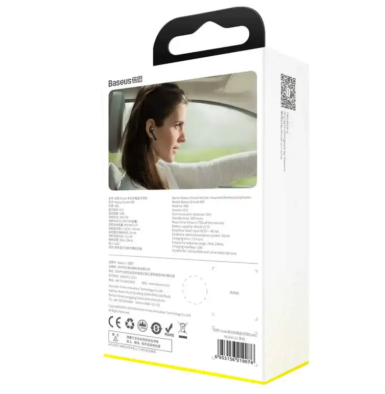 Baseus Encok Vehicle-mounted Wireless Earphones Black Sunday's Creative