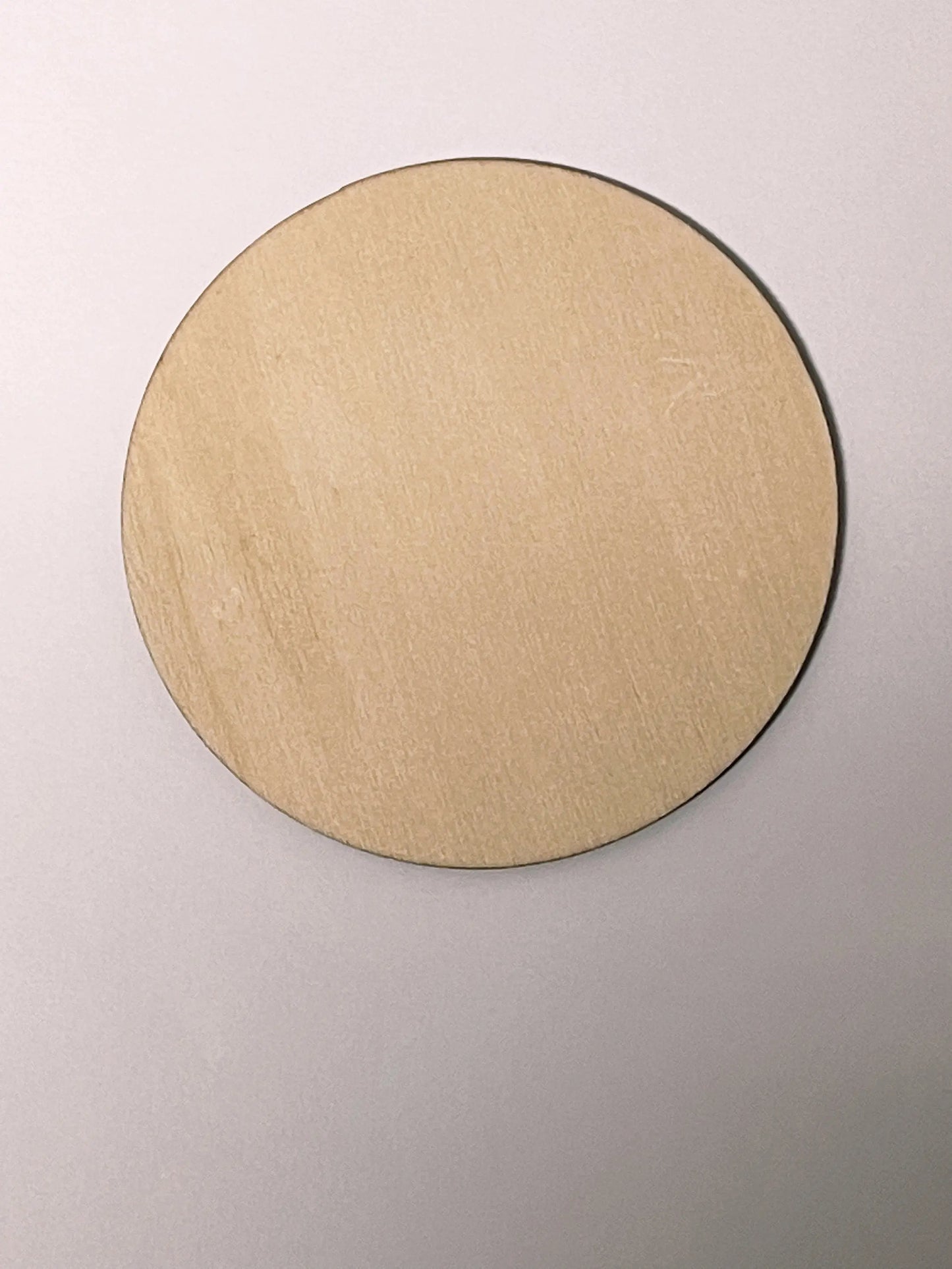 Personalized Wood Made 10cm Round Cup Mat Drink Coaster Sunday's Creative