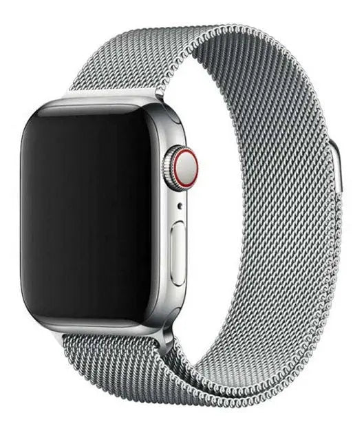 iWatch mesh band Silver strap band 38/40/41/42/44/45/49 mm Sunday's Creative