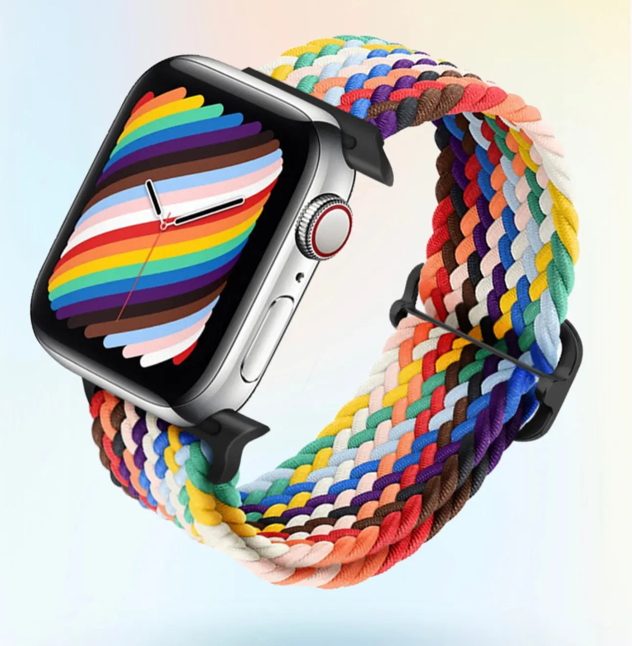 iWatch Sporty band Rainbow strap band 38/40/41/42/44/45/49 mm Sunday's Creative