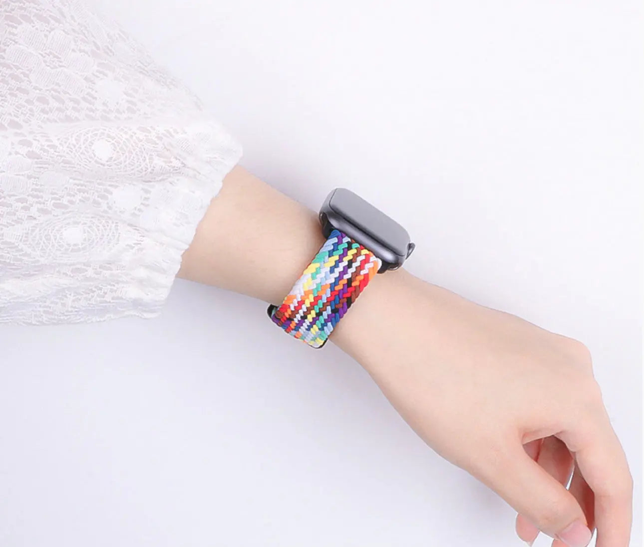 iWatch Sporty band Rainbow strap band 38/40/41/42/44/45/49 mm Sunday's Creative