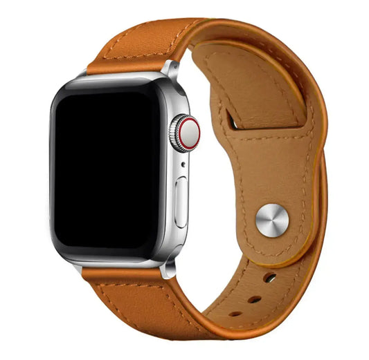 iWatch Leather band Brown strap band 38/40/41/42/44/45/49 mm Sunday's Creative