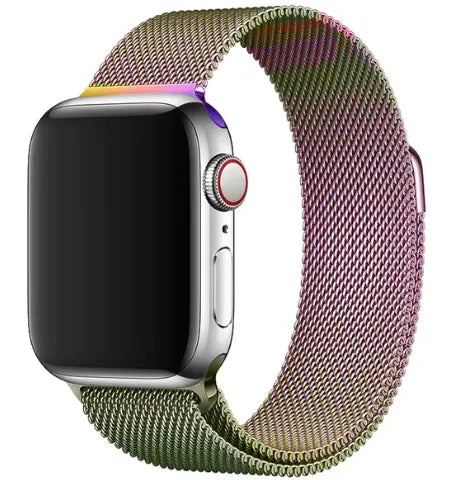 iWatch mesh band Rainbow color strap band 38/40/41/42/44/45/49mm Sunday's Creative