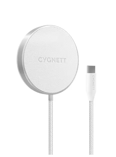 Cygnett 15W MagSafe Wireless Charging Cable MFI - White 2M Sunday's Creative