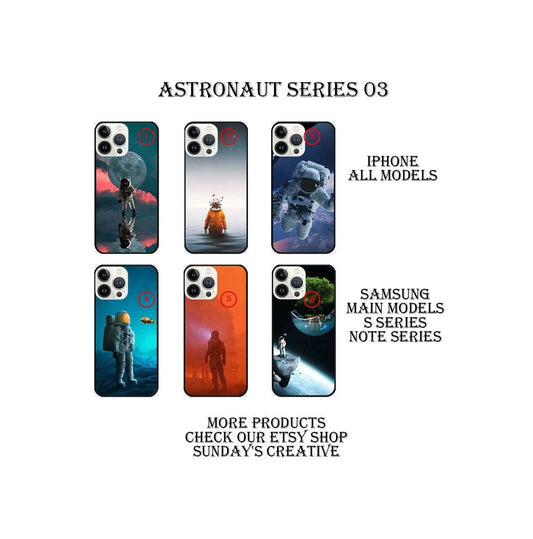 Designed phone cases Astronaut  series 03 Sunday's Creative