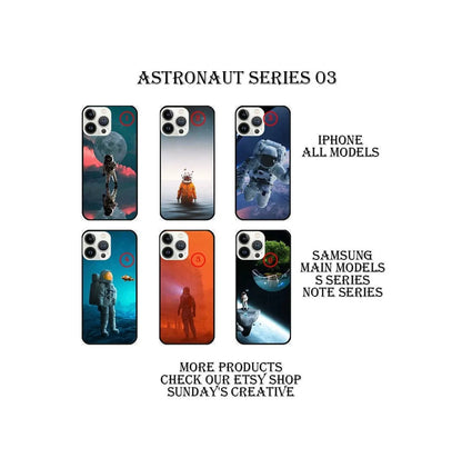 Designed phone cases  Astronaut series 03 Sunday's Creative