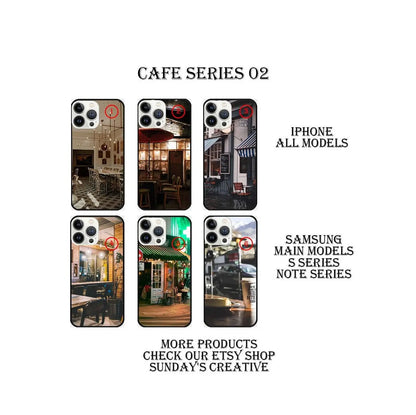 Designed phone cases Cafe series 02 Sunday's Creative