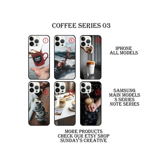 Designed phone cases  Coffee series 03 Sunday's Creative