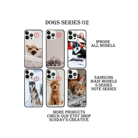 Designed phone cases  Dog series 02 Sunday's Creative
