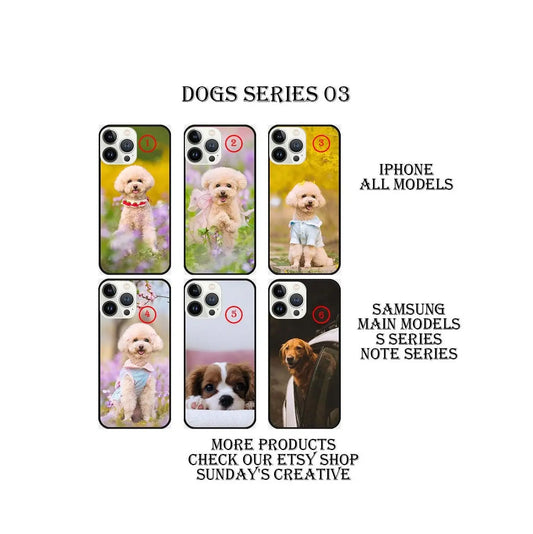 Designed phone cases  Dog series 03 Sunday's Creative