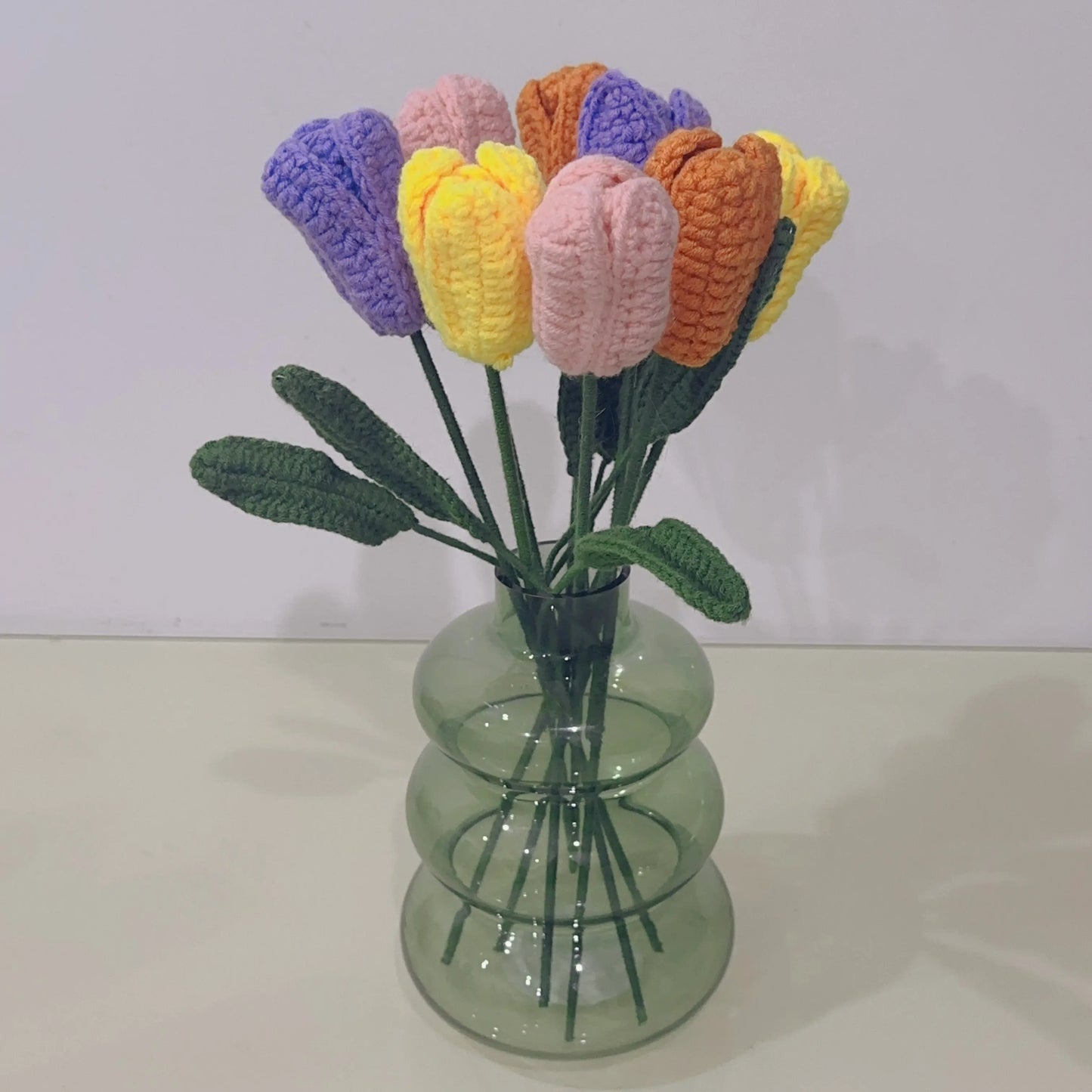 Hand knitted Woolen Tulip Sunday's Creative