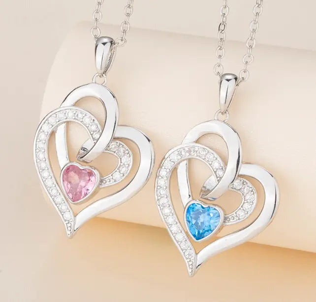 Heart shape Designer Elegant Luxury Necklace Sunday's Creative