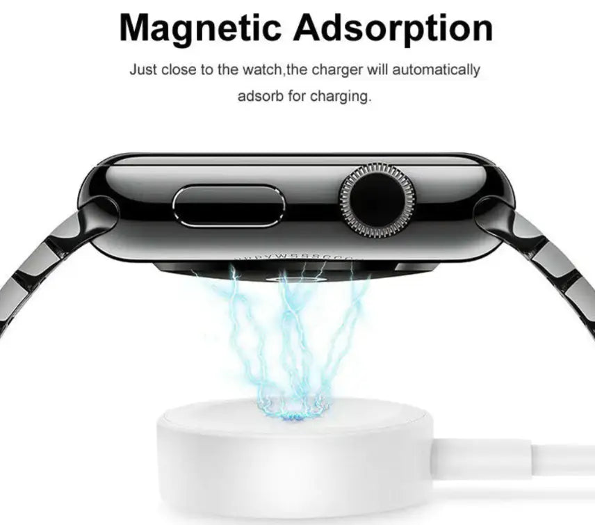 iWatch Charger For 8/7/6/5/4/3/2/1/SE Magnetic Pad Dock Sunday's Creative