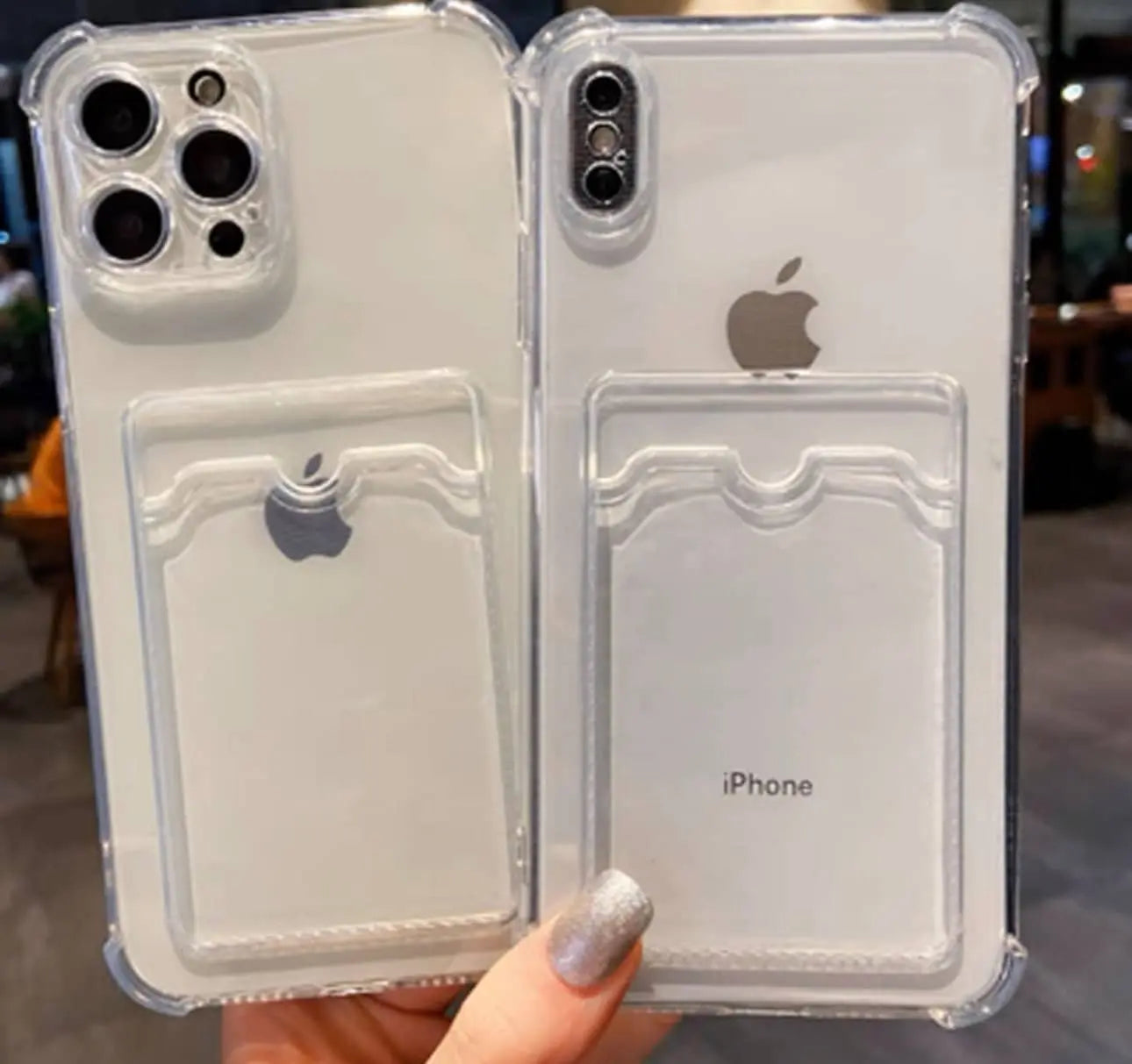 Premium Transparent Wallet Photo Card Phone Case for iphone – Sunday's Creative Premium Transparent Wallet Photo Card Phone Case for iphone – Sunday's Creative