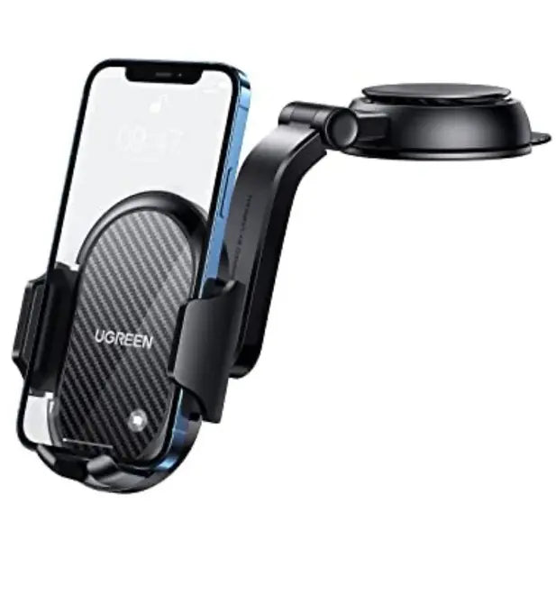 UGREEN Waterfall-Shaped Suction Cup Car Phone Mount Dashboard Holder Compatible with 4.7-7.2'' Phones Sunday's Creative