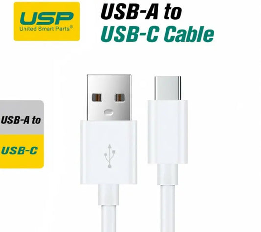 USP USB-A to USBC charging Cable 1M or 2M for iPhone High Quality Sunday's Creative