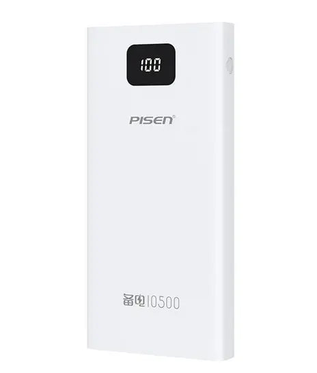 Power bank 10500mah LED Display White PISEN-TS-D291 Sunday's Creative