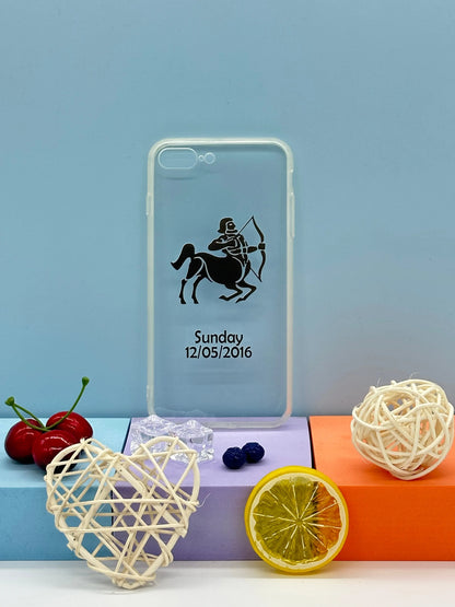 iPhone X To 11 Pro Max| Zodiac Signs Transparent Case Sunday's Creative
