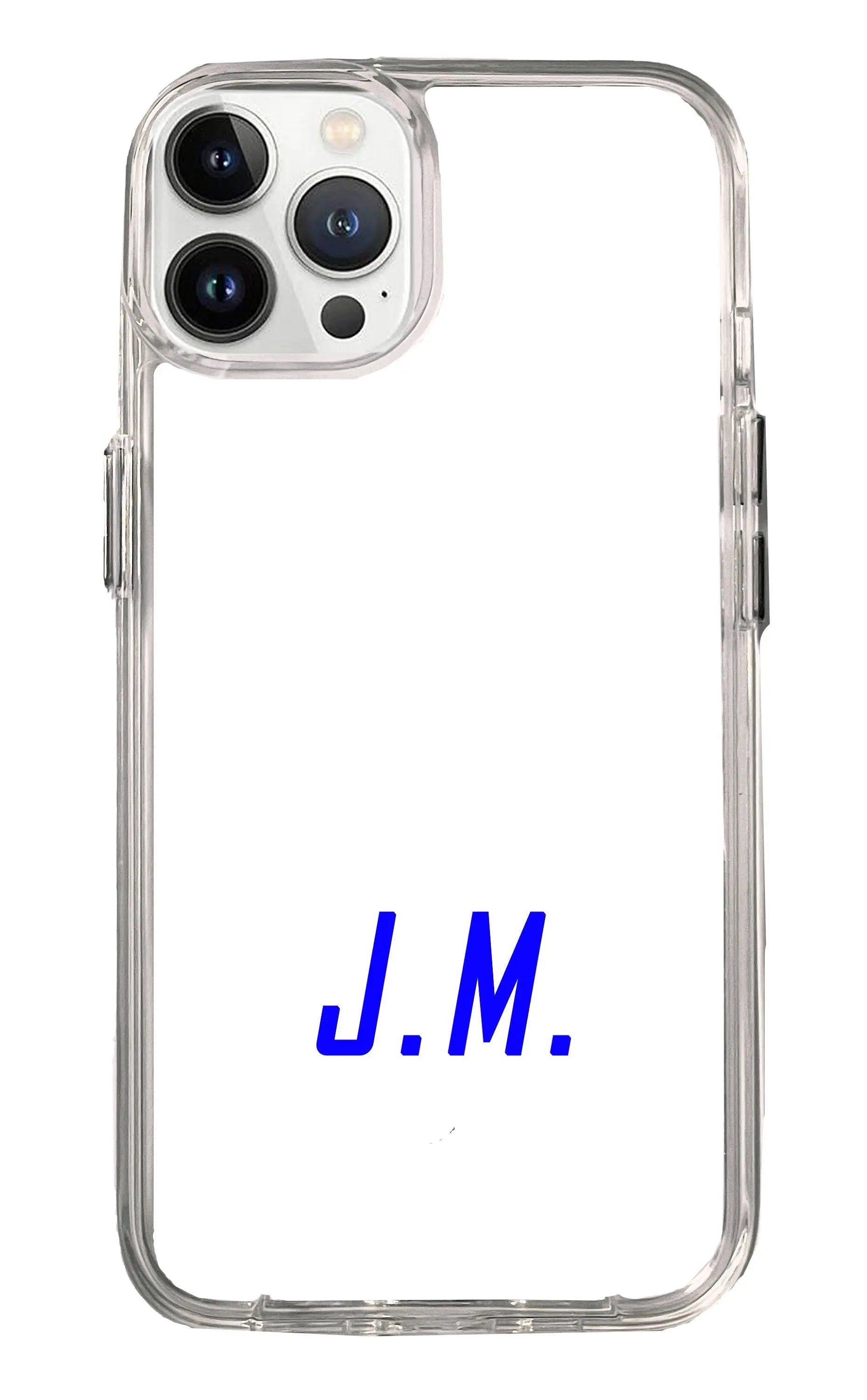 Personalized iPhone all models initials Cases(Small size font) Sunday's Creative
