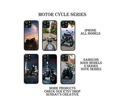 Designed phone cases Motor cycle series Sunday's Creative