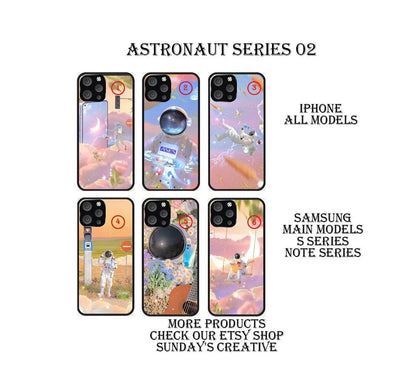 Designed phone cases Astronaut series 02 - Sunday's Creative
