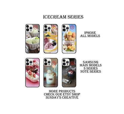 Designed phone cases Ice cream series1 Sunday's Creative